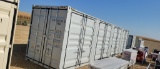 NEW 40' HIGH CUBE CONTAINER W/ SIDE DOORS