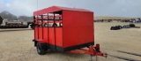 H & S 10' LIVESTOCK TRAILER