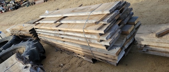 MISC LOCUST & RED OAK LUMBER UP TO 8' LENGTHS