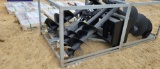 NEW GREAT BEAR SKID STEER AUGER W/ 3 BITS