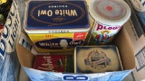 4 - OLD TOBACCO CANS