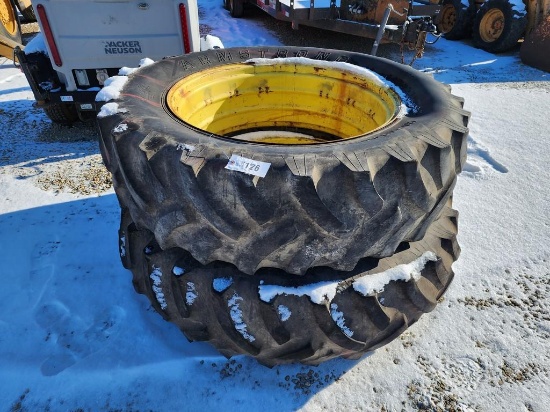 John Deere 16.9x38 Tires & Rims