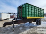 Homemade 15' Grain Dump Trailer