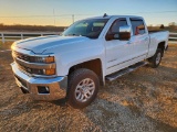 2015 Chevy 2500 Silverado Pick Up Truck