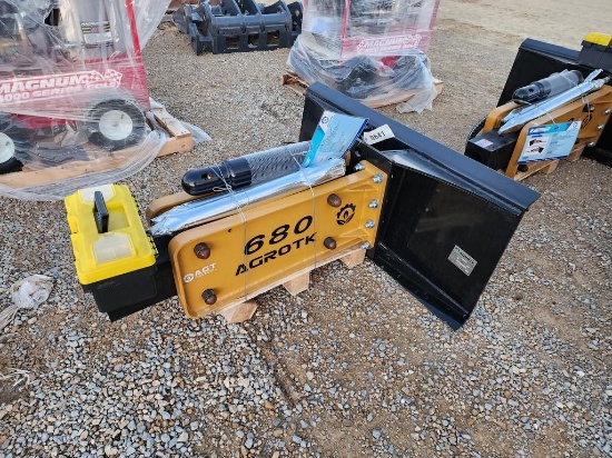 New Agrotk PD680-PZ Hydraulic Hammer