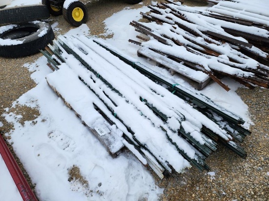 Pallet oF Fence Posts