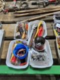 (4) - Boxes of tools