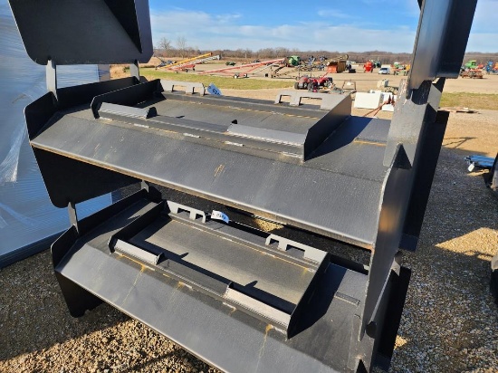 New Kit 68" Skid Steer Snow Pusher