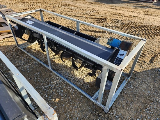 New 72" Skid Steer Rototiller