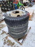Michelin 245/70R19.5 Tires & Rims