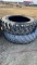 PAIR FIRESTONE 18.4-46 RADIAL TIRES