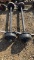 (2) 8000 LB AXLES WITH SPRINGS