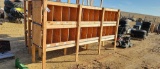 2' WIDE X 8' LONG X 6' HIGH PARTS BIN SHELF