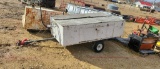 SMALL UTILITY TRAILER - NO TITLE OR REGISTRATION