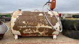 500 GALLON FUEL TANK WITH PUMP