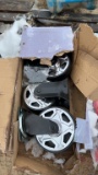 3 SETS OF (4) CASTER WHEELS