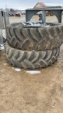 (2) 20.8 - 38 ARMSTRONG TRACTOR TIRES