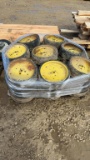 PALLET OF JOHN DEERE CORN PLANTER DEPTH WHEELS