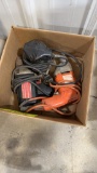 (2) DRILLS, SANDER, CIRCULAR SAW