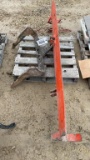 PLOW BLADE AND 2 PT HITCH