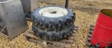 (2) 9.5 X 24 FIRESTONE FIELD & READY TIRES & RIMS