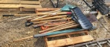 PALLET OF MISC HAND TOOLS