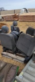 (3) SEATS AND CENTER CONSOLE