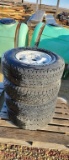 FIRESTONE 235/75R15 TIRES ON RIMS