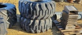 (2) TITAN 23.5-25 CONSTRUCTION TIRE 12 PLY