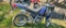 1988 HONDA NX250 BLUE MOTORCYCLE - FOR PARTS ONLY