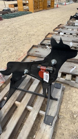 3/8" AR500 STEEL COYOTE SHOOTING TARGET
