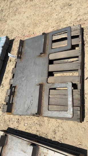 5/16" SKID STEER FRAME WITH GUARD