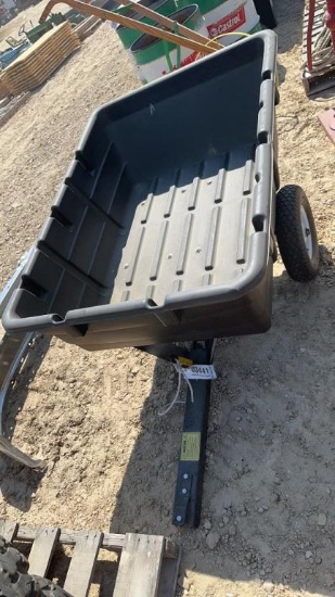 POLY LAWN DUMP CART