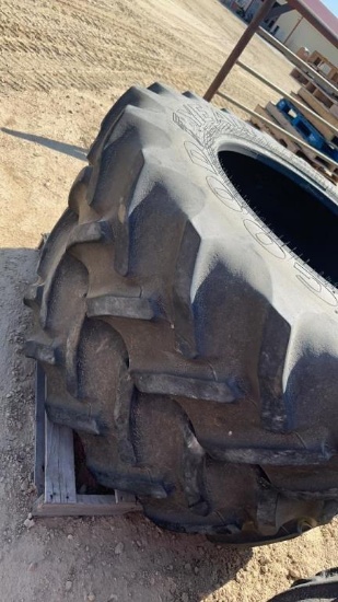 (2) GOOD YEAR 16.9 X 34 TIRES AND TUBES