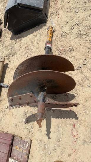POST HOLE AUGER 24" WITH EXTENSION