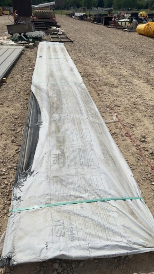 23' 8" BLACK ROOF STEEL