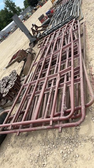 12' CATTLE GATES - RED