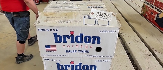 NEW BALLS OF 9000 FT PLASTIC BALER TWINE