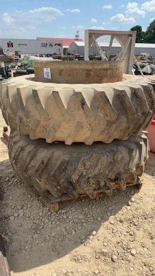 18.4R38 TIRES AND RIMS