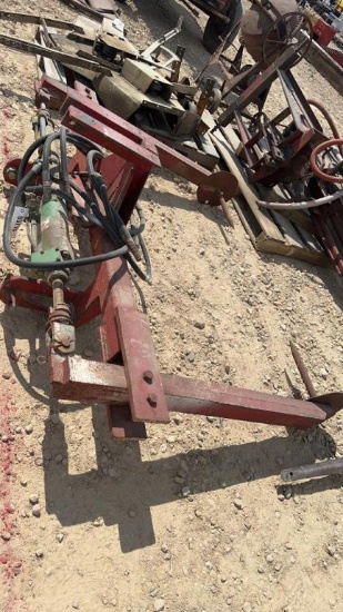 3 PT BALE UNROLLER WITH 2 HYD. CYLINDERS