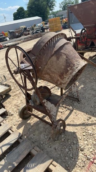 ELECTRIC PORTABLE CEMENT MIXER