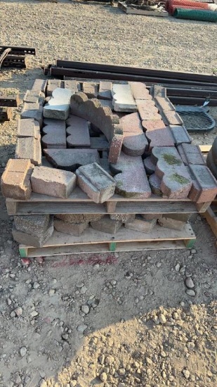 (2) PALLETS OF LANDSCAPING BRICKS
