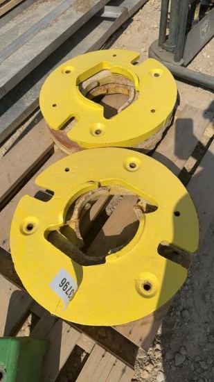 JOHN DEERE REAR WHEEL WEIGHTS