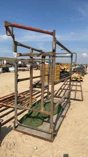 CATTLE GROOMING CHUTE