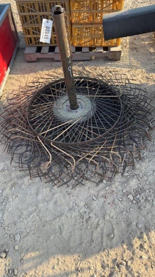 (8) RAKE WHEELS