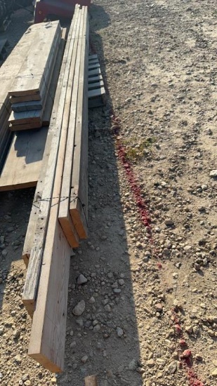 (4) 2' X 10' - VARIOUS LENGTHS LUMBER