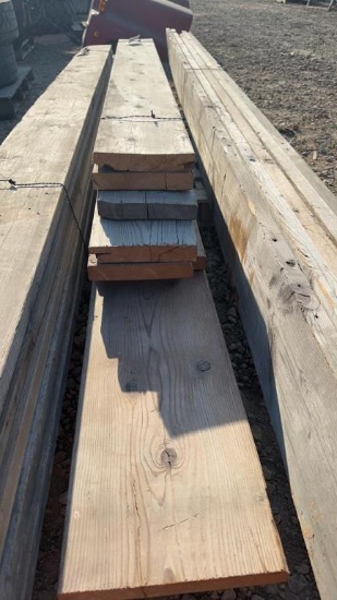 (5) 2" X 10" AND (2) 2" X 12" BOARDS - VARIOUS