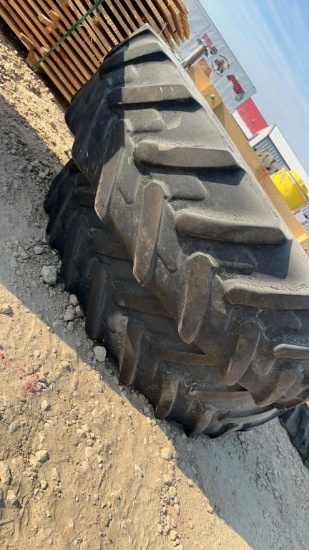 PAIR MICHELIN 14.9 X 38 TIRES