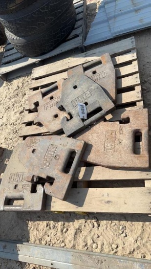 FORD TRACTOR WEIGHTS