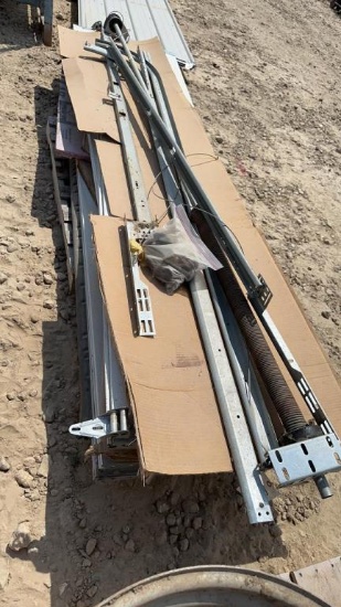 9 X 7 INSULATED STEEL GARAGE DOOR AND HARDWARE